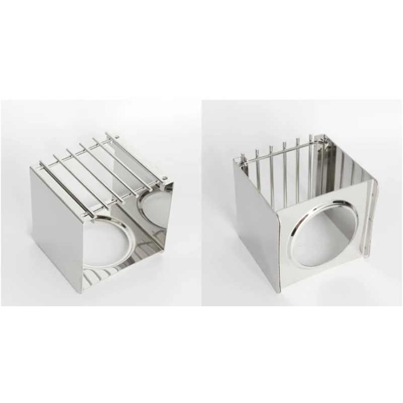 Suporte Quadrado de Aço Inoxid - Camping Cooking Cylinder avaliação e preço
