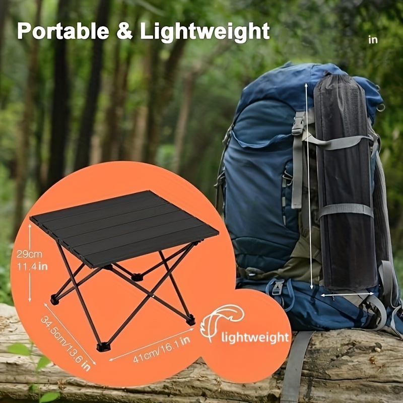 Mesa Lateral Portátil e Dobráv - Camping Outdoor Cooking Table avaliação e preço