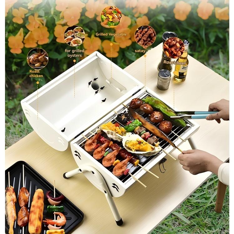 Mini Churrasqueira Portátil de - Camping Cooking Ovens avaliação e preço