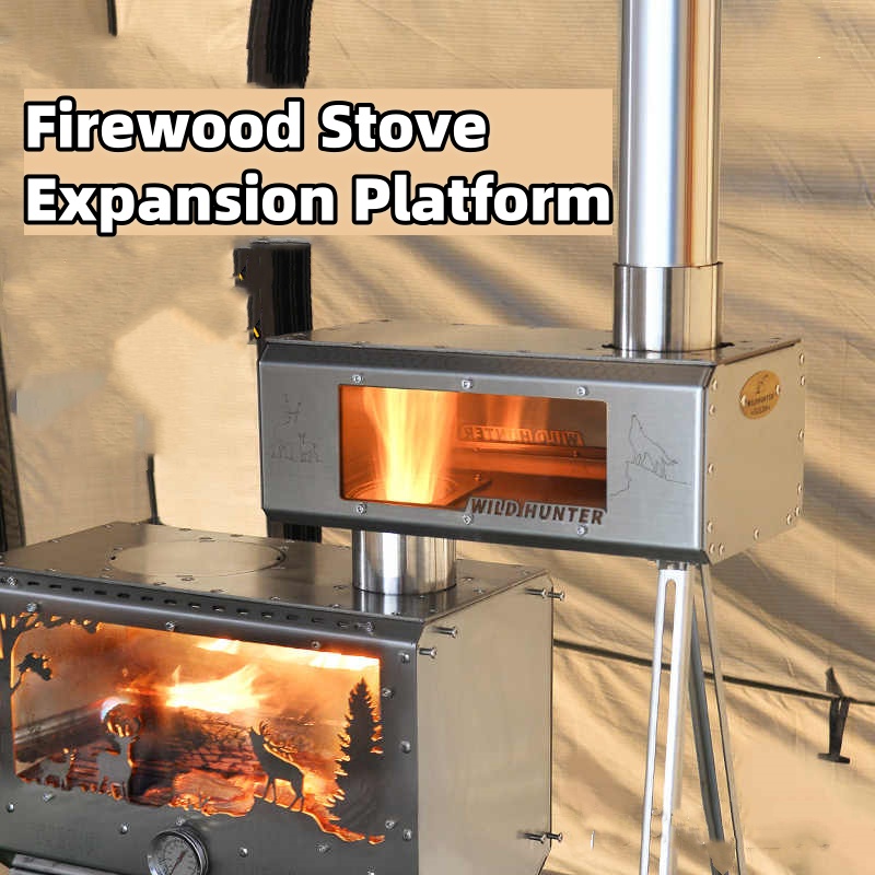 Fogão a Lenha para Camping com - Camping Cooking Stove avaliação e preço
