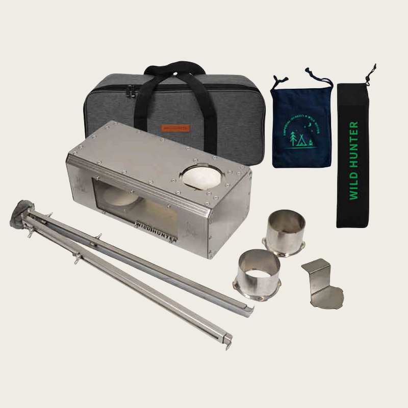 Fogão a Lenha para Camping com - Camping Cooking Stove avaliação e preço