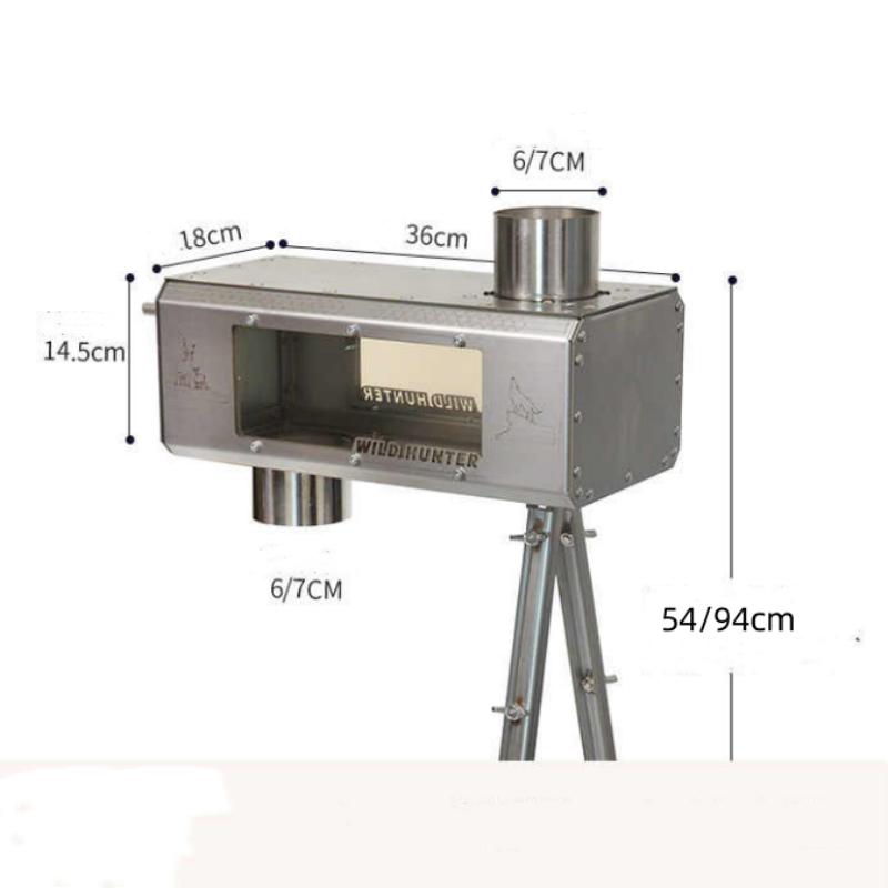 Fogão a Lenha para Camping com - Camping Cooking Stove avaliação e preço