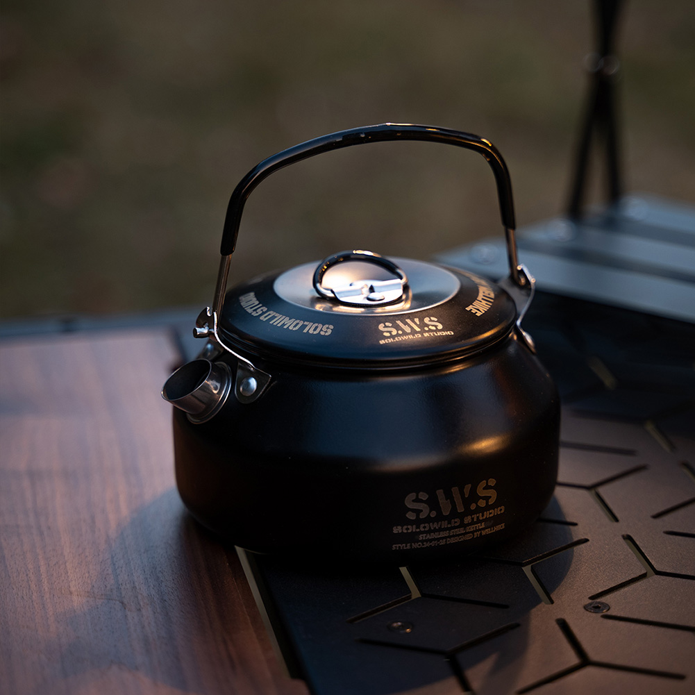 Chaleira de acampamento ao ar  - Camping Cooking Set Lightweight avaliação e preço