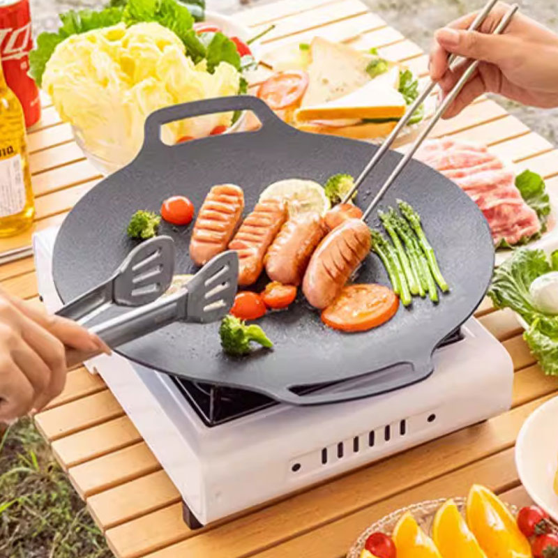    Chapa de Grelhar para Camp - Camping Cooking Survival avaliação e preço