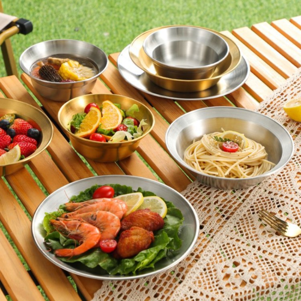 Conjunto de talheres de aço in - Camping Cooking Disc avaliação e preço