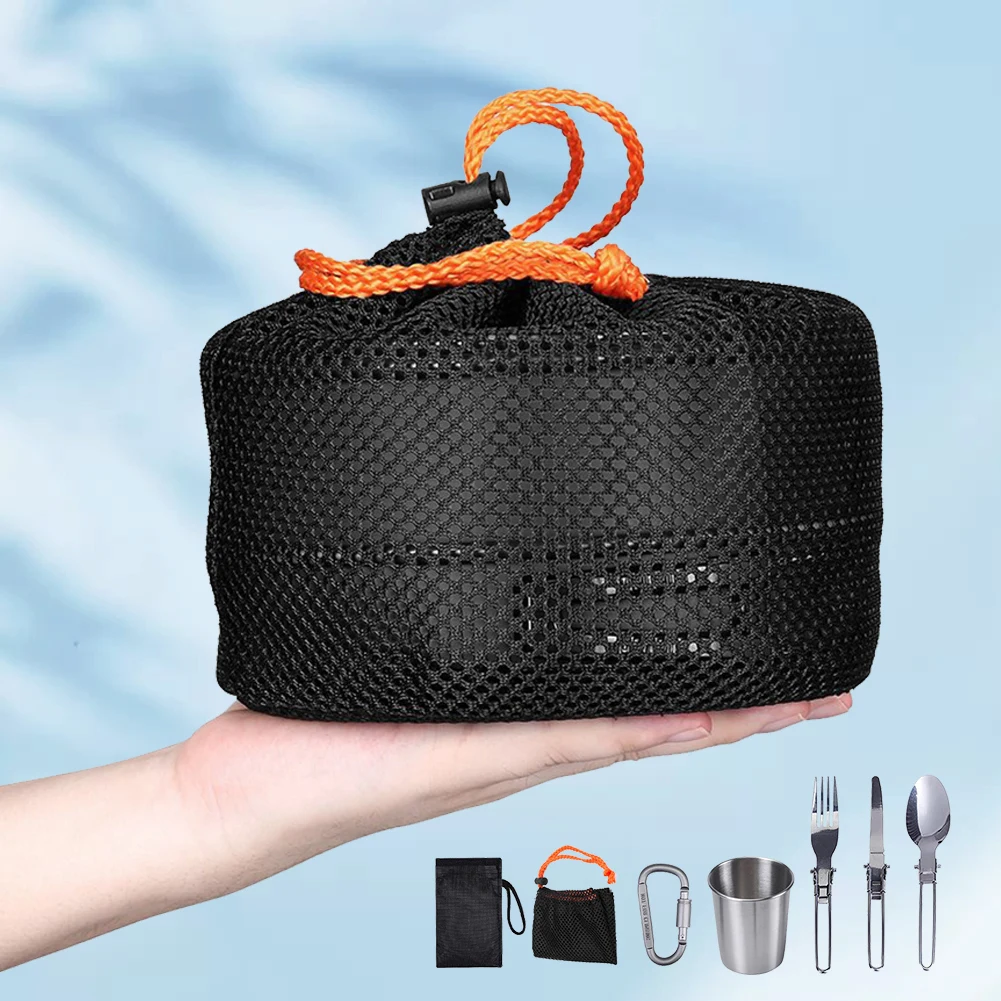 Kit de Utensílios de Cozinha p - Camping Cooking Set Lightweight avaliação e preço