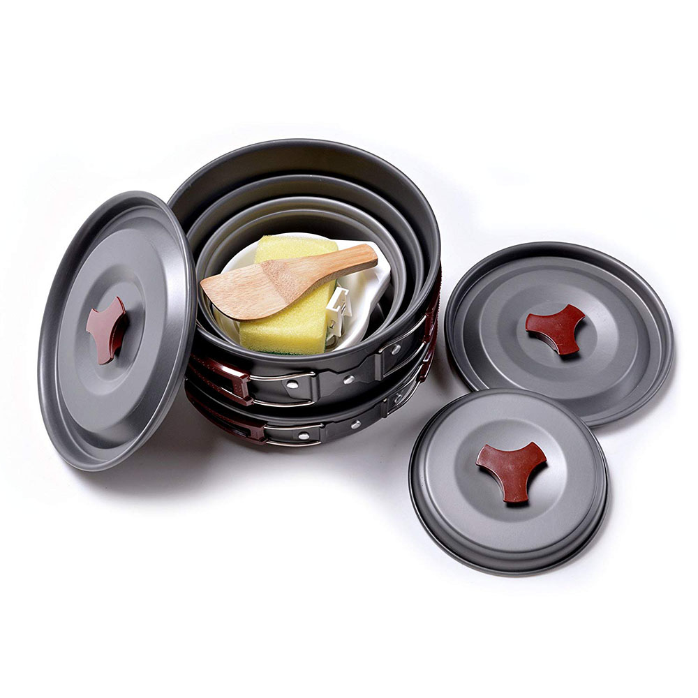 Kit de panelas para acampament - Camping Cooking Recipes avaliação e preço