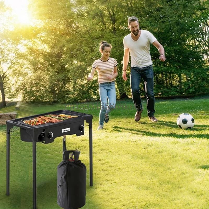 X5qf Case proteção ao ar livre - Camping Cooking Cylinder avaliação e preço