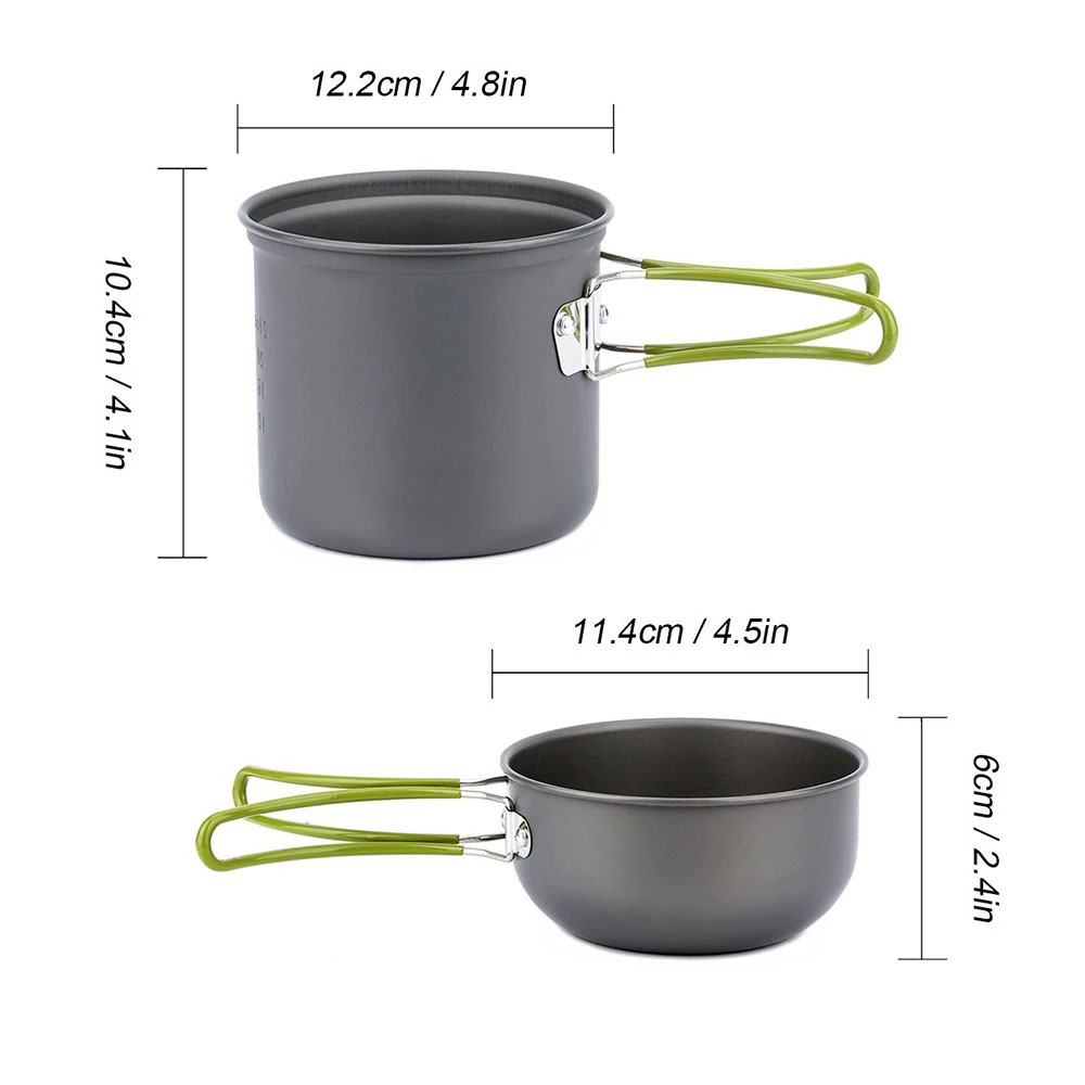 Kit de panelas de acampamento  - Camping Cooking Recipes avaliação e preço